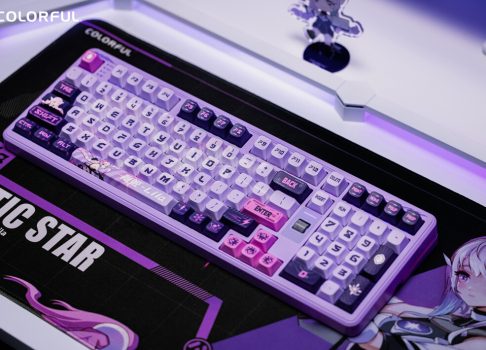 Colorful представила клавиатуру Qingyu 98 Ultra — флагман для соревновательных геймеров с магнитическими переключателями Kailh Purple Flame
