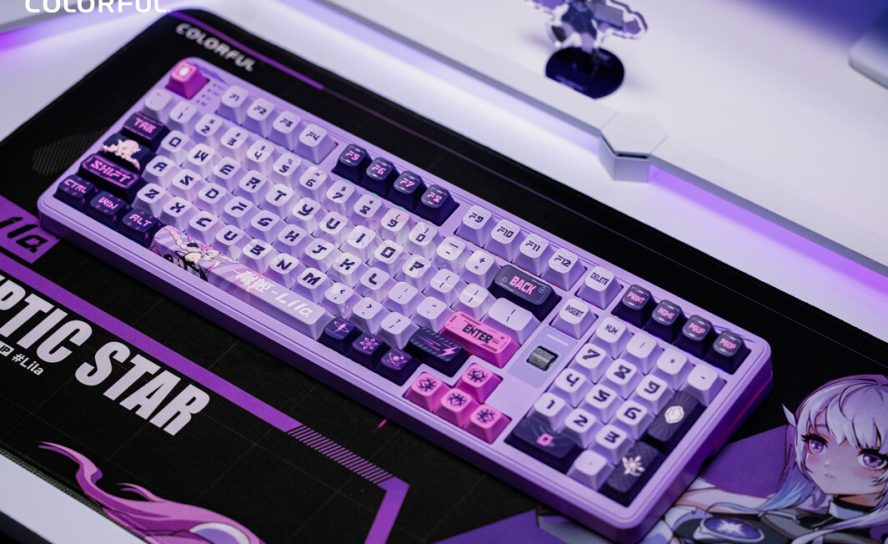 Colorful представила клавиатуру Qingyu 98 Ultra — флагман для соревновательных геймеров с магнитическими переключателями Kailh Purple Flame