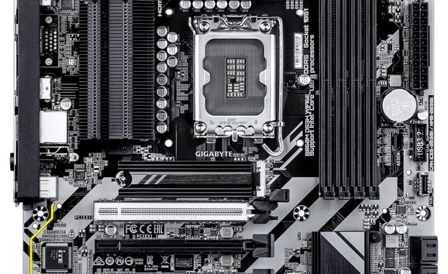 GIGABYTE выводит продвинутый VRM-охлад на массовый уровень: представлена материнская плата B860M DS3H WIFI6E Rev 2.0