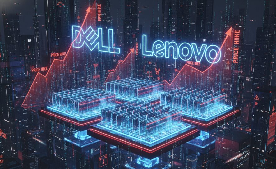 Резкий скачок цен на память вынуждает Dell, Lenovo и других производителей готовиться к подорожанию ПК в 2026 году