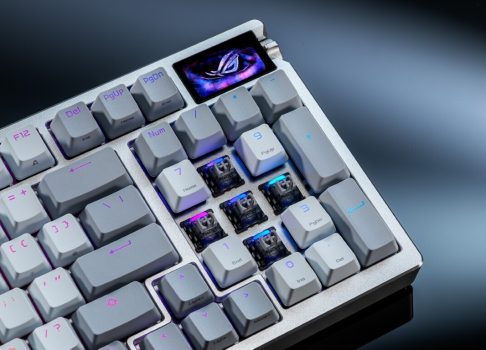 ASUS ROG представила клавиатуру Azoth 96 HE с магнитными свичами нового поколения и частотой опроса 8000 Гц