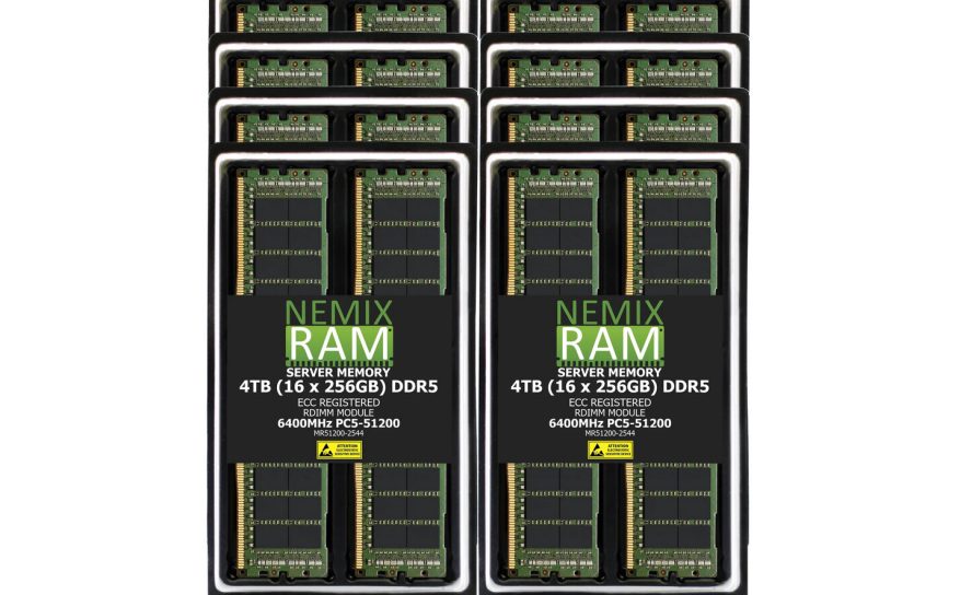 На рынке появилась 4 ТБ DDR5 ECC-память: редкий комплект за 70 тысяч долларов для серверов и ИИ