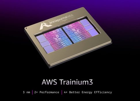 AWS представила Trainium3 — собственный ASIC нового поколения для ускорения обучения ИИ