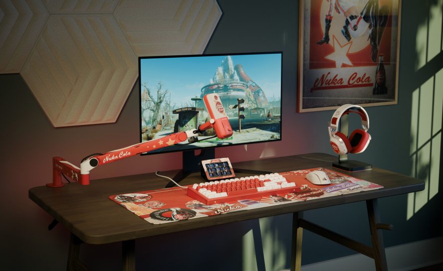 Corsair выпускает коллекцию игровых аксессуаров Nuka Cola по мотивам Fallout