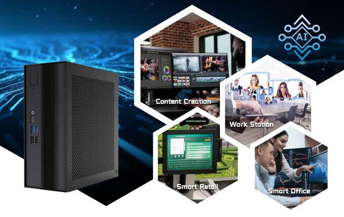 Ультратонкий ПК: ASRock готовит DeskSlim — компактные barebones-системы на LGA 1700 и AM5