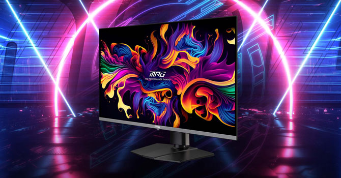 MSI представила флагманский 32-дюймовый монитор MPG 322URX QD-OLED с честным 4K240 и DisplayPort 2.1 UHBR20