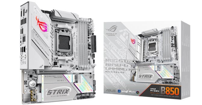 ASUS представила ROG Strix B850-G Gaming Wi-Fi — мощную microATX-платформу для Ryzen 7000 и 9000