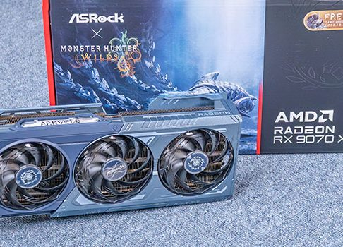 ASRock представила Radeon RX 9070 XT Monster Hunter Wilds Edition — лимитированную видеокарту в стиле грядущего RPG-хита