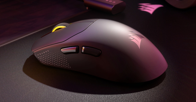 Corsair представила ультралёгкую игровую мышь Sabre v2 Pro весом всего 35 грамм