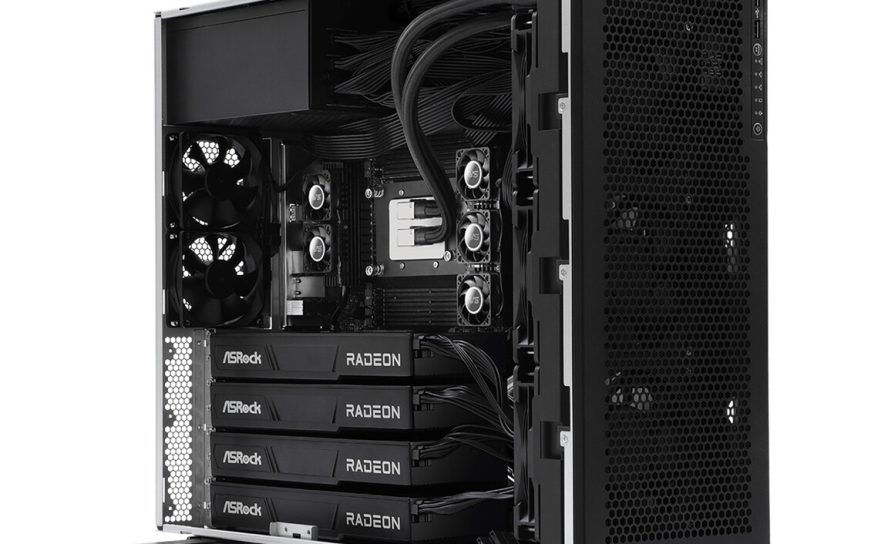 Локальный ИИ-гигант: ASRock представила рабочую станцию GAI4G-R9700 с 4 GPU AMD Radeon AI Pro R9700 и 128 ГБ VRAM