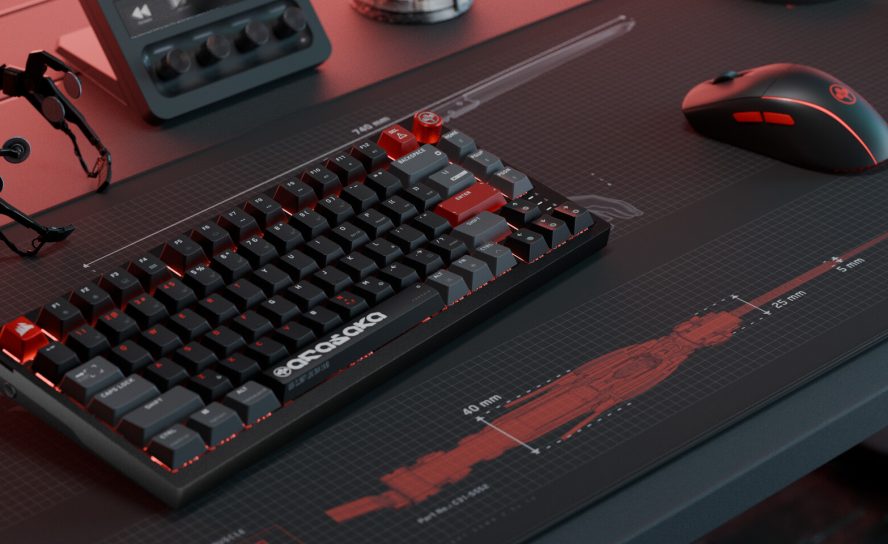 Corsair выпускает лимитированную коллекцию Arasaka Edition по мотивам Cyberpunk 2077