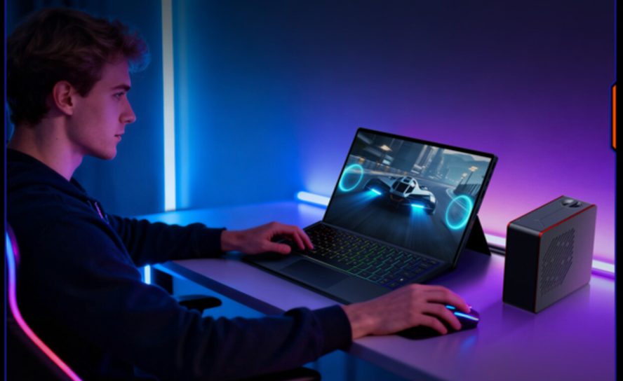 OneXPlayer анонсировала гибридный ноутбук-планшет Super X с поддержкой жидкостного охлаждения