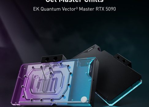 EK представила водоблок EK-Quantum Vector³ Master RTX 5090 для карт Gigabyte AORUS
