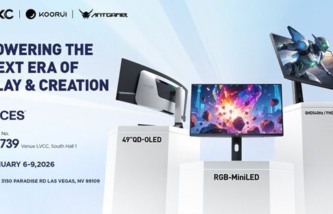 HKC на CES 2026: первые в мире RGB MiniLED, 5K-монитор для киберспорта и экраны с частотой до 1080 Гц