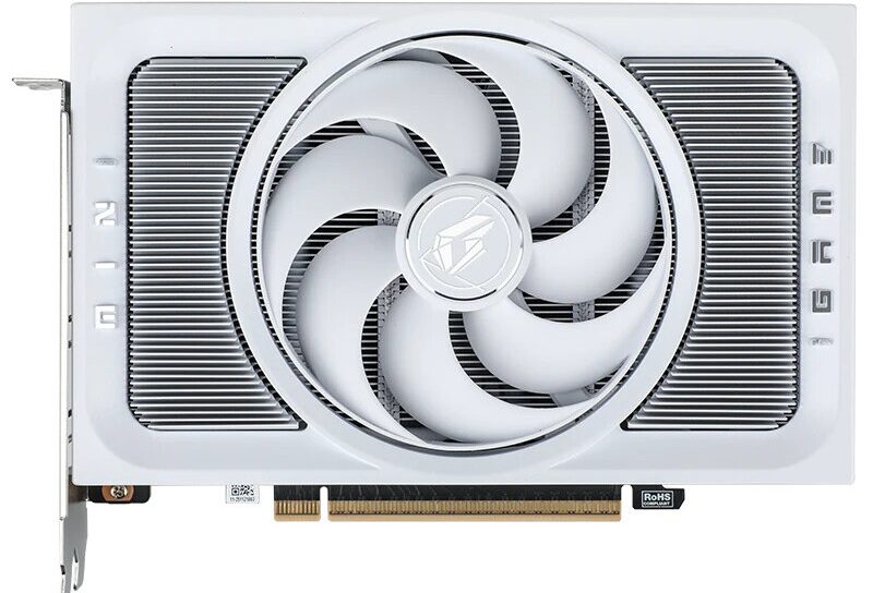 Colorful представила белую версию компактной видеокарты iGame GeForce RTX 5070 Mini W OC