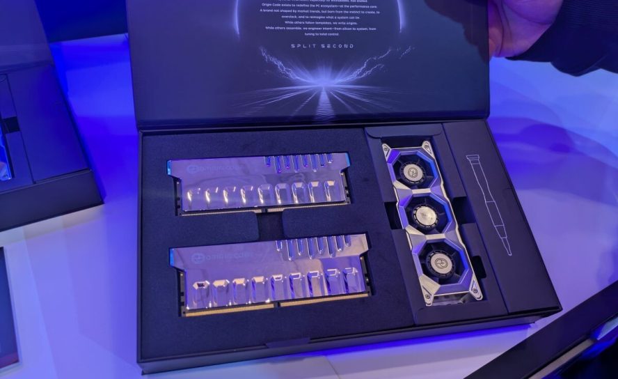 Origin Code дебютировала на рынке памяти с серией DDR5 Vortex и активным охлаждением