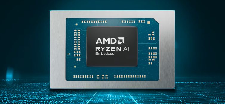 AMD представила серию встраиваемых процессоров Ryzen AI Embedded для устройств с искусственным интеллектом на периферии