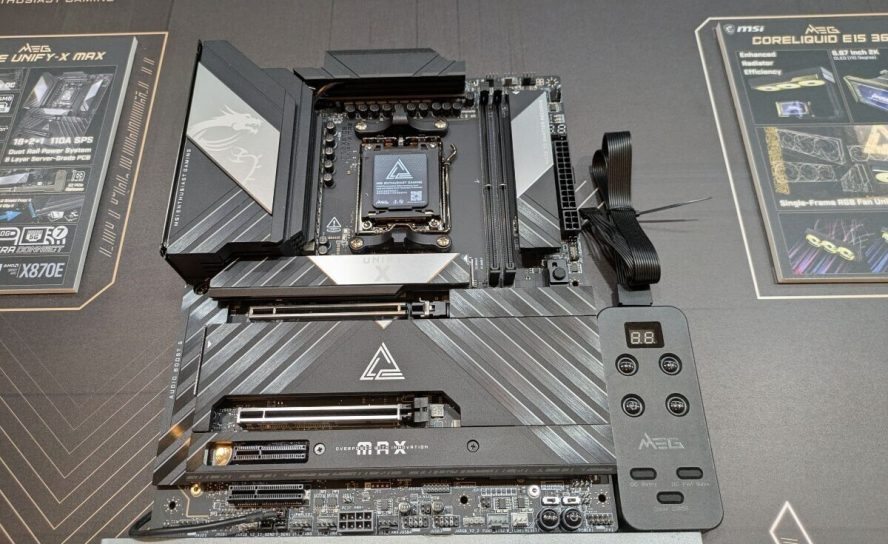 MSI представила платформу с двухслотовой поддержкой DDR5 CUDIMM на CES 2026