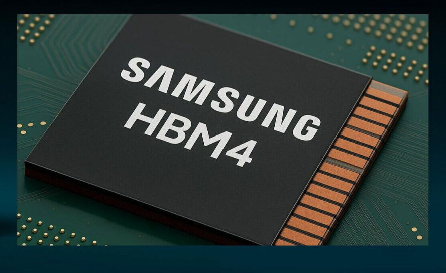 Samsung готовится запустить массовое производство HBM4: память нового поколения прошла валидацию у NVIDIA и AMD