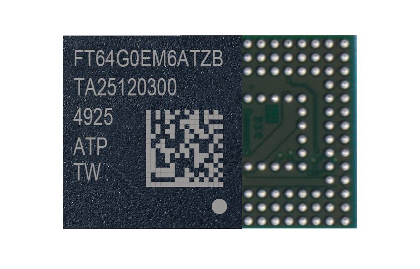 ATP представила самый компактный в мире e.MMC-накопитель для носимой электроники