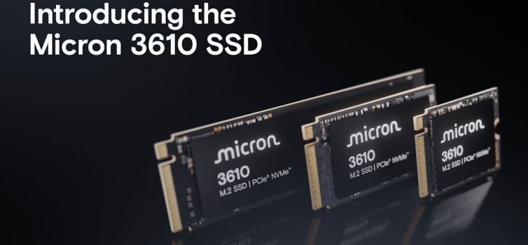 Micron представила первый в отрасли PCIe Gen 5 QLC SSD для тонких ноутбуков и AI‑ПК