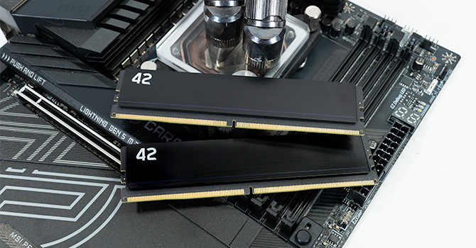 Exceleram представила память #42 DDR5-6000 CL32 — «ответ на все вопросы» для современных ПК