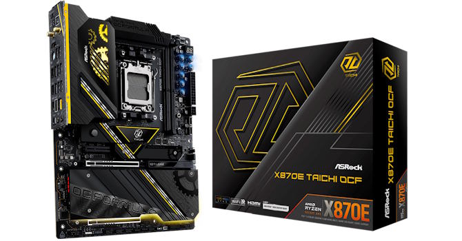 ASRock X870E Taichi OCF: новая интерпретация флагманской платы для AM5 с уклоном в оверклокинг