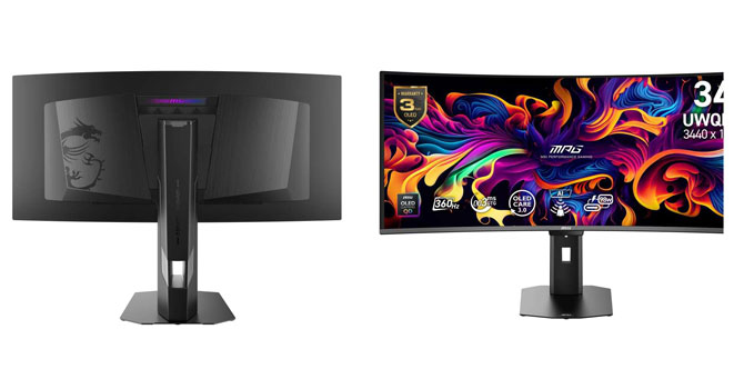 MSI представила ультраширокий игровой монитор MPG 341CQR QD-OLED X36 с QD-OLED пятого поколения и частотой 360 Гц