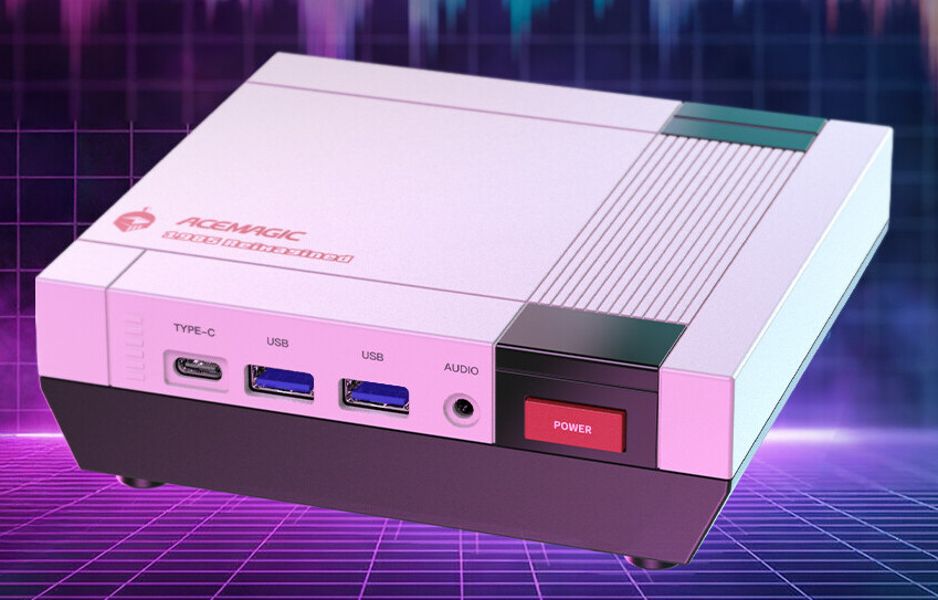 Acemagic представила Retro X5 — мини-ПК в стиле NES с флагманским Ryzen AI