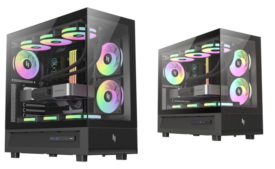 GAMEMAX представила панорамные корпуса NEX C51 и NEX C31 с акцентом на дизайн и охлаждение