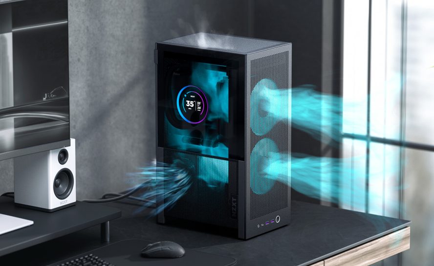 NZXT представила компактный корпус H2 Flow Mini-ITX и блок питания C850 SFX для высокопроизводительных ПК