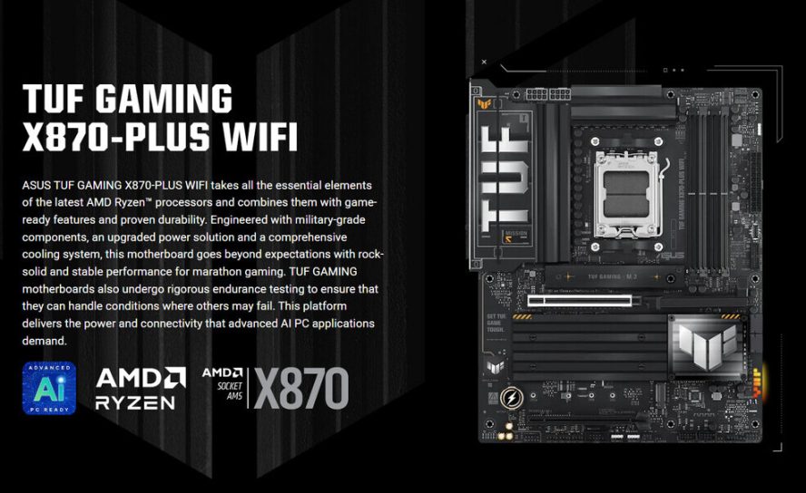 Пользователи сообщают о сбоях и выходе из строя Ryzen 7 9800X3D и 9850X3D на платах ASUS X870