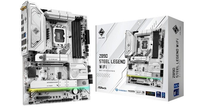 ASRock Z890 Steel Legend Wi-Fi: сбалансированная ATX-плата для Intel Arrow Lake с PCIe 5.0 и Wi-Fi 7