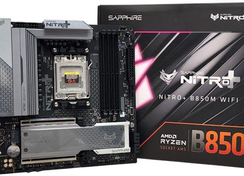 Sapphire Nitro+ B850M Wi-Fi: компактная альтернатива ATX с поддержкой PCIe 5.0 и DDR5-8000