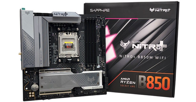 Sapphire Nitro+ B850M Wi-Fi: компактная альтернатива ATX с поддержкой PCIe 5.0 и DDR5-8000