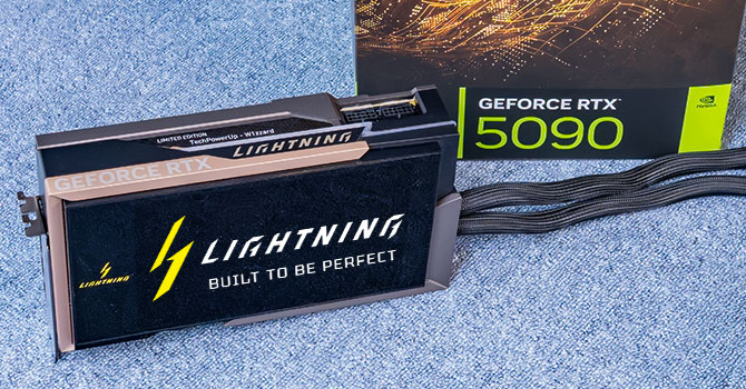 MSI представила GeForce RTX 5090 Lightning Z — экстремальную видеокарту для энтузиастов с запасом мощности до 1000 Вт