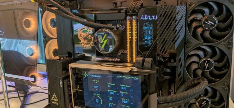 MSI GeForce RTX 5090 Lightning Z: экстремальная видеокарта за $5,200 с невероятными частотами и LN2-оверклокингом