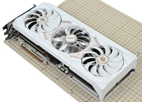 ASRock показала Radeon RX 9070 XT Taichi White OC: белый флагман с LCD-экраном и частотами почти 3,3 ГГц