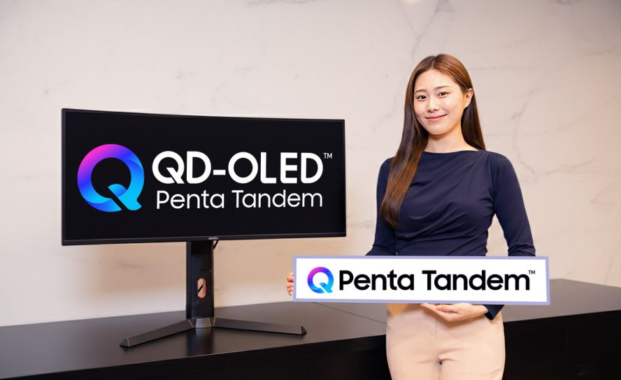 Samsung Display представила бренд QD-OLED Penta Tandem — пять слоев органики для рекордной яркости и плотности пикселей