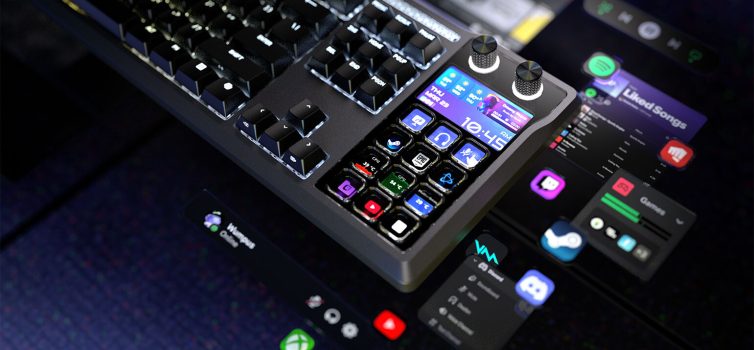 Corsair начала мировые поставки клавиатуры GALLEON 100 SD со встроенным Stream Deck