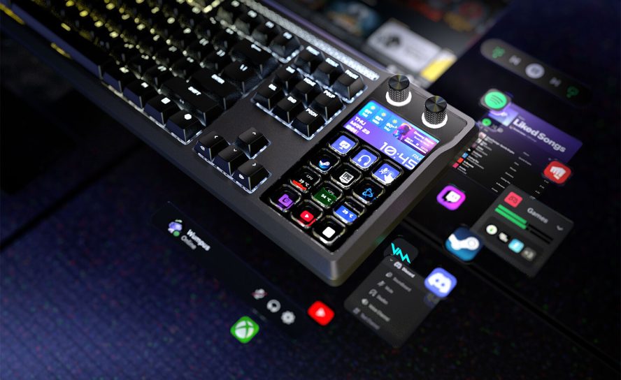 Corsair начала мировые поставки клавиатуры GALLEON 100 SD со встроенным Stream Deck