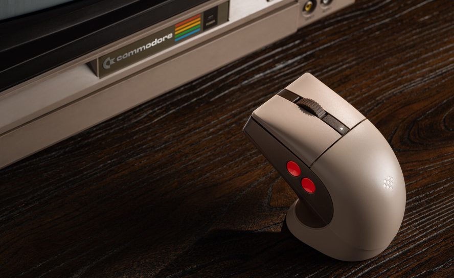 8BitDo представила Retro R8 C64 Edition — мышь в стиле Commodore 64