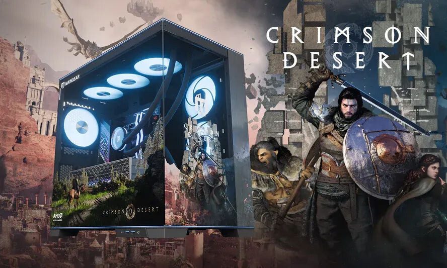 MAINGEAR выпустила коллекционный ПК Rush Crimson Desert Limited Edition к запуску игры Crimson Desert