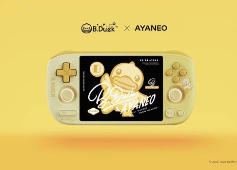 AYANEO представила Pocket AIR Mini × B.Duck — лимитированную ретро-консоль с ярким дизайном и доступной ценой