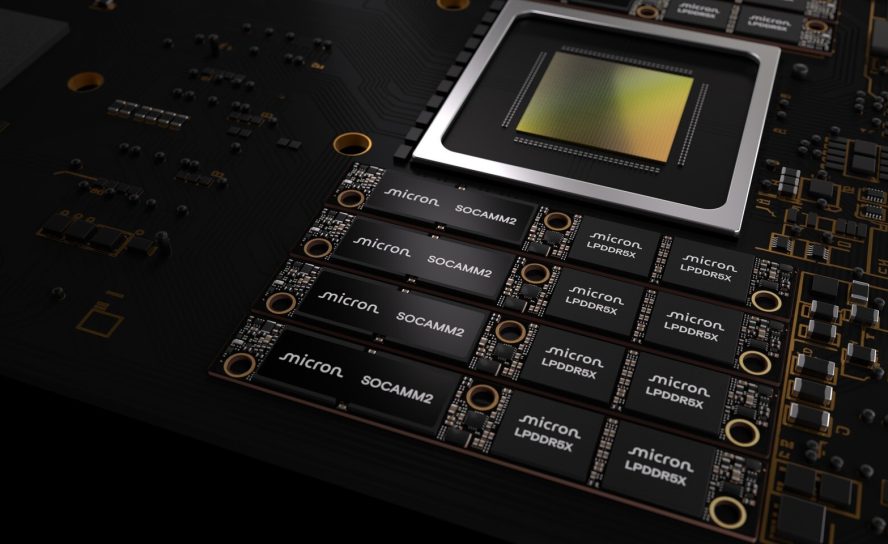 Micron представила 256 ГБ SOCAMM2 — самый ёмкий модуль LPDRAM для ИИ-центров обработки данных