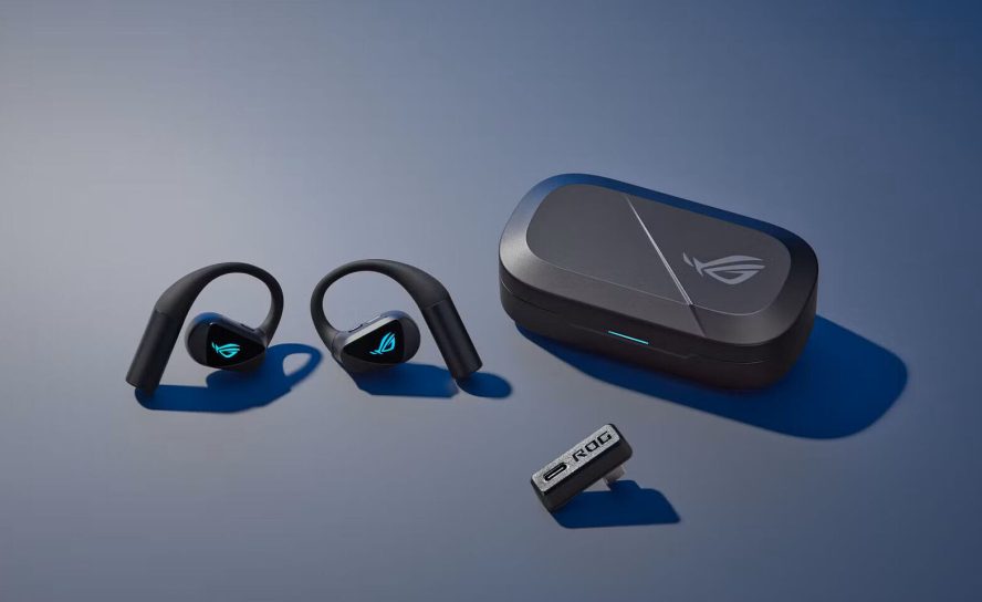 ASUS представила игровые наушники ROG Cetra Open Wireless с открытым дизайном и двойным подключением
