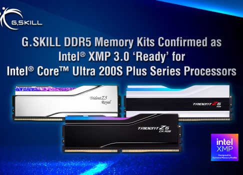 G.SKILL получила сертификацию Intel XMP 3.0 для DDR5 и готовит память к разгону до 10 000 МГц