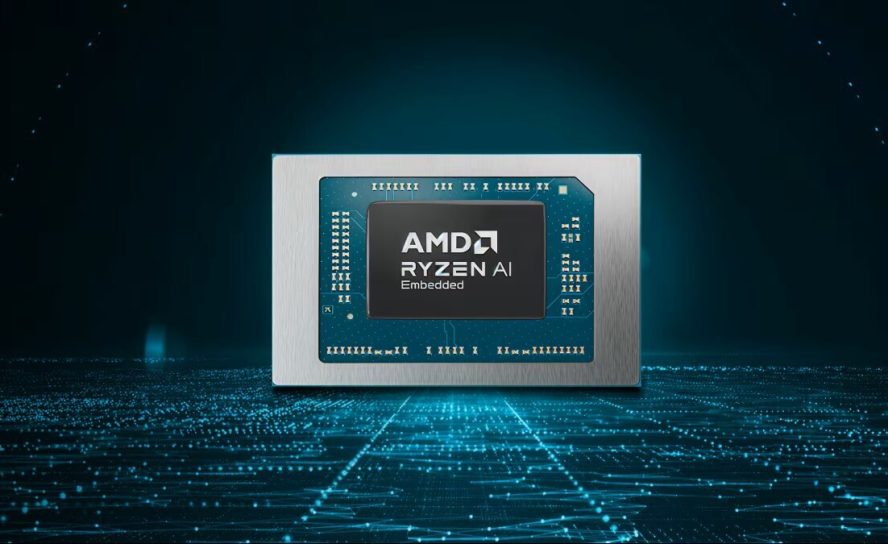 AMD расширяет линейку Ryzen AI Embedded P100 для промышленного Edge-AI