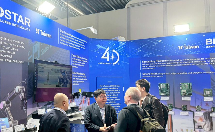 BIOSTAR представила новые платформы edge-AI и индустриальные системы на Embedded World 2026