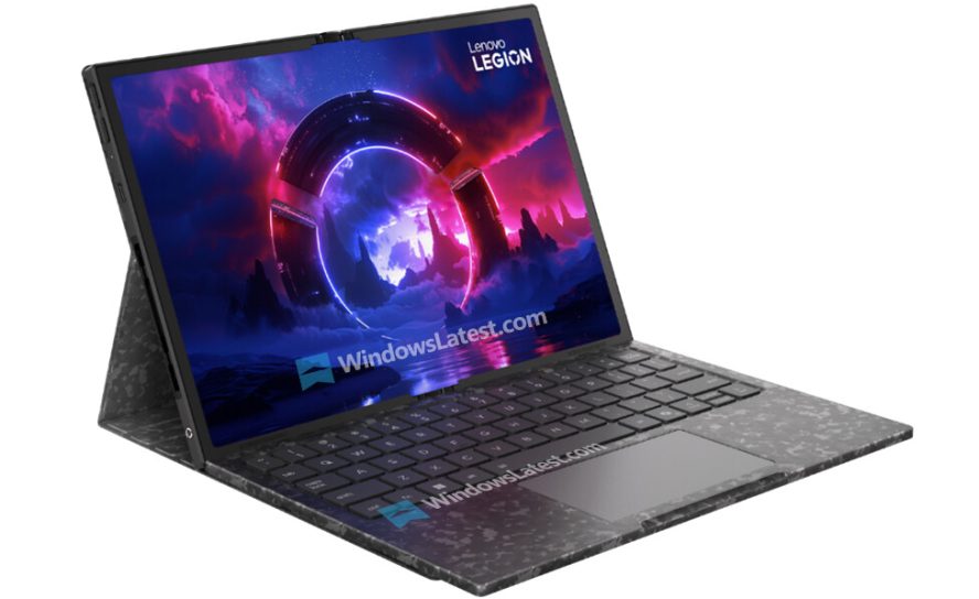 Lenovo может представить складной Legion Go: портативная консоль и мини-ноутбук в одном устройстве